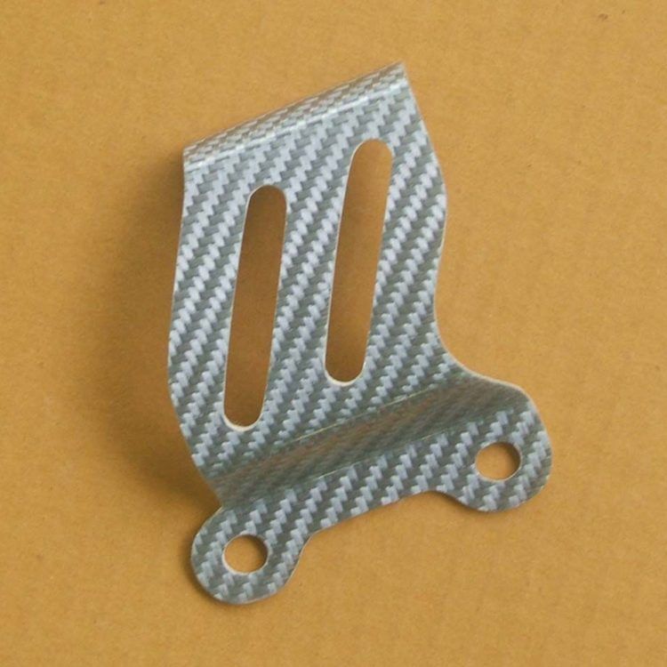 Carbon (silver) heel guard right, VJ22/ NC30/NC35