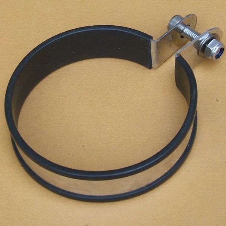 Exhaustclamp single 4" (4 stroke)