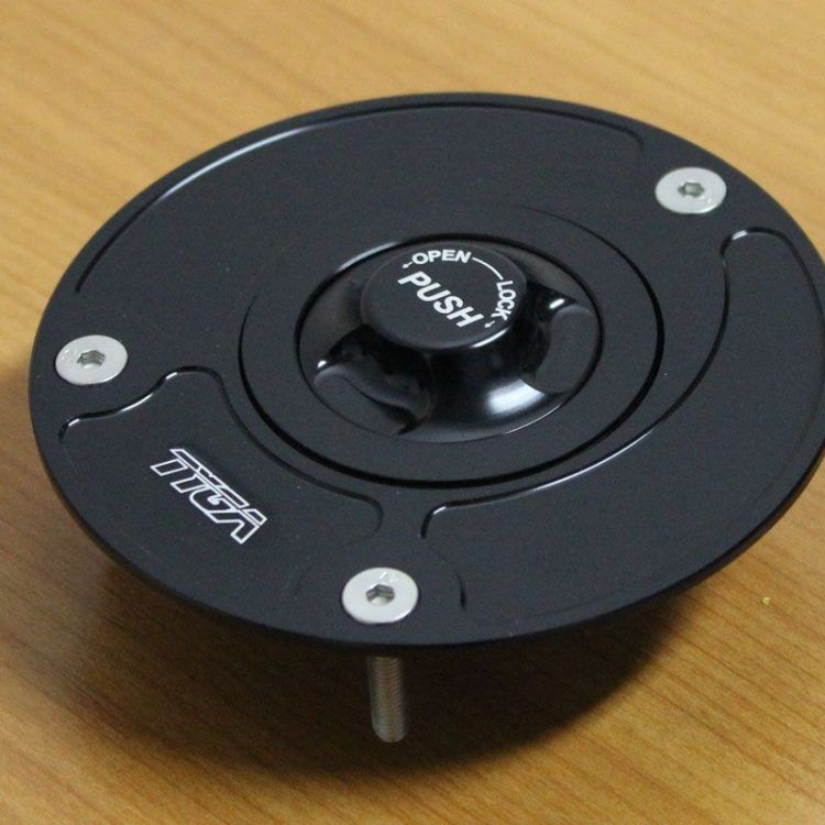 Tank filler cap "racing", Suzuki 3 hole