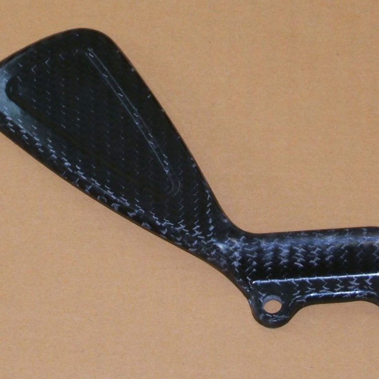 Carbon heel guard right, Aprilia RS250