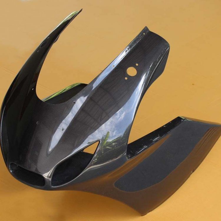 Carbon upper cowling street with air duct, Aprilia RS250 Tyga, assy