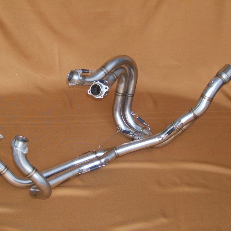 Exhaustset race Stainless steel no Silencer, NC30 NC35