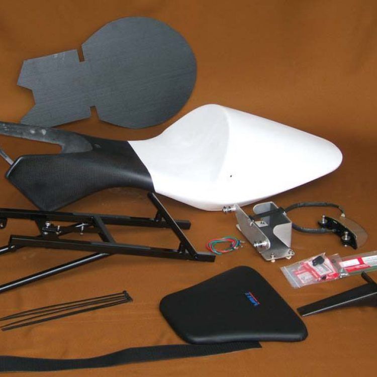 Seat set with carbon street, Honda NSR250 MC21