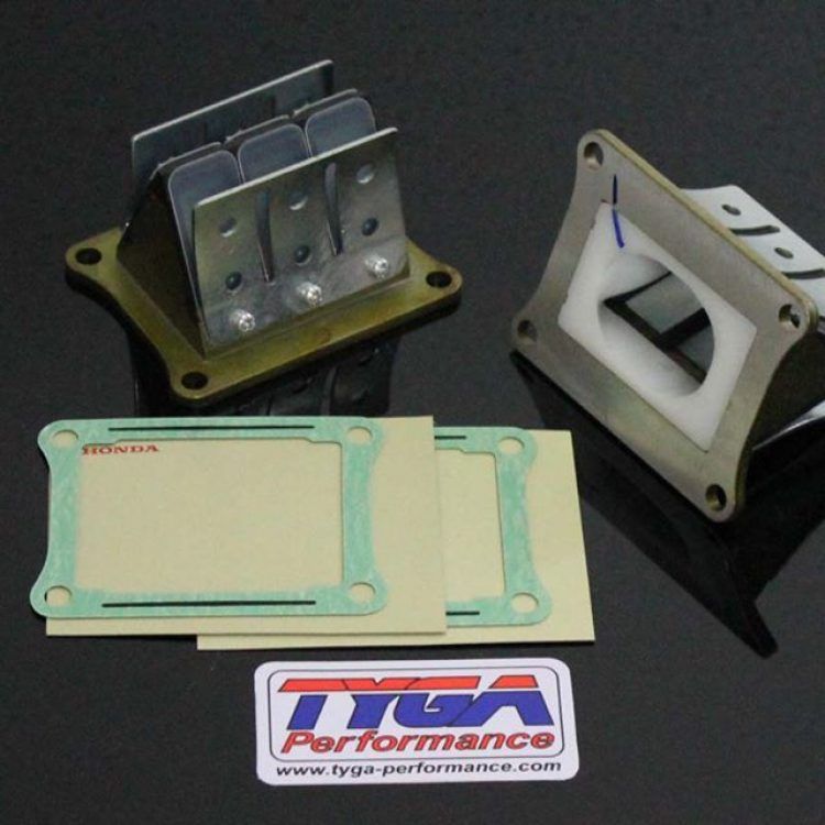 Hi Flo reeds (set) assy, Honda MSR250 MC21/MC28