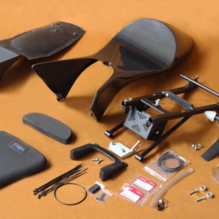 Seat set street carbon GP-T, Honda NSR250 MC28