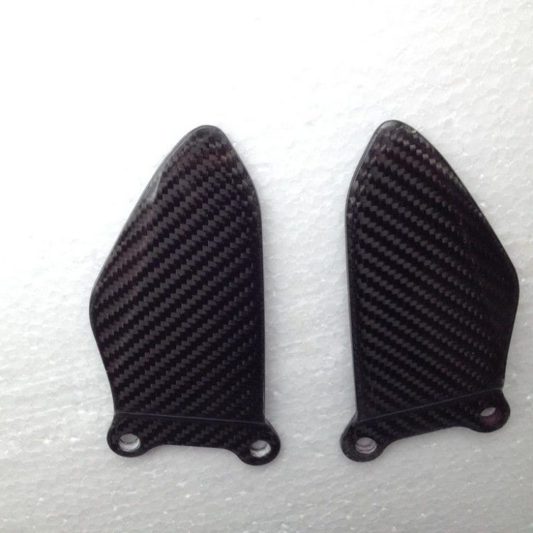 Carbon heel guards, Honda NSR125 JC22