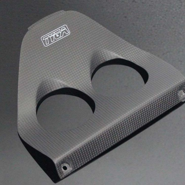 Carbon tail light surround gloss, Honda NSR250