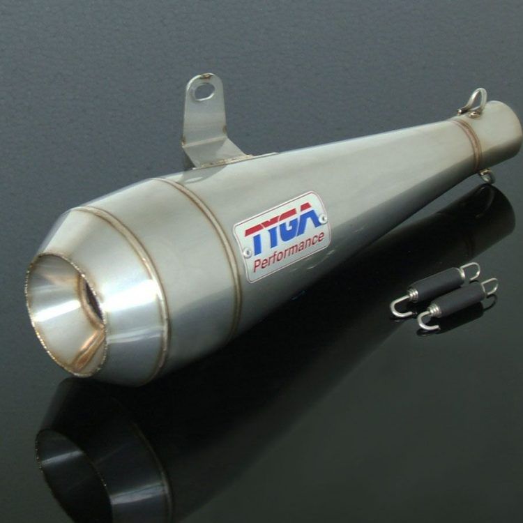 Silencer stainless steel Motogp style (4 stroke) 35mm "maggot", Honda MSX125 GROM