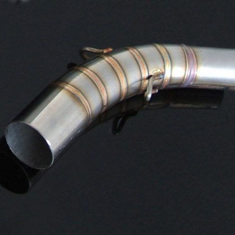 Exhaust section, stainless steel, Honda MSX125 GROM