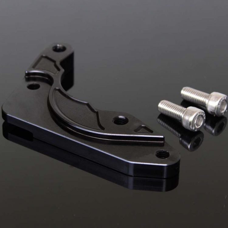 Bracket front brake CNC black 84mm Brembo, Honda MSX125 GROM