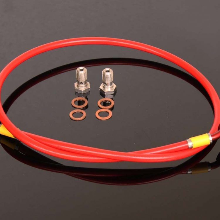 HEL rear brake line Brembo 84mm, Honda MSX125 GROM