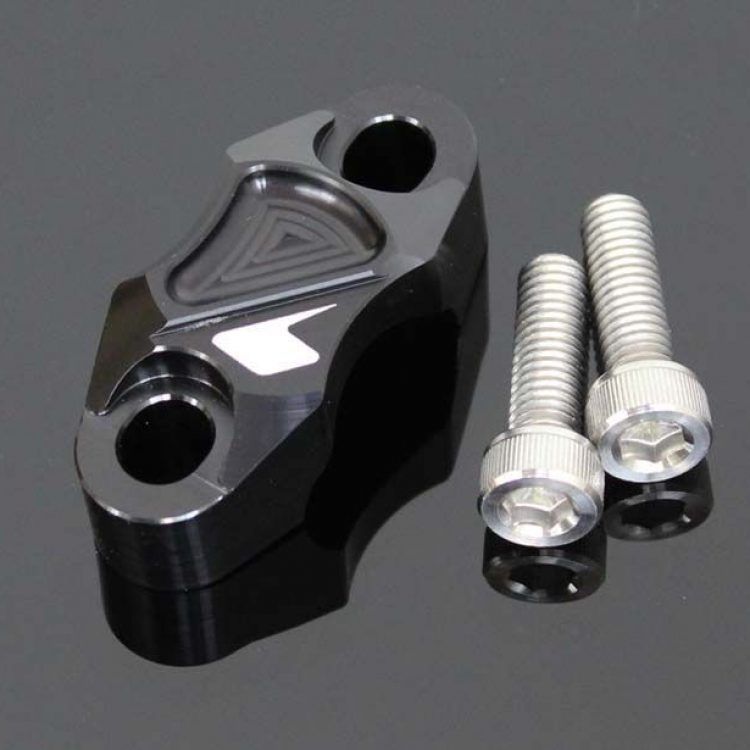 Clutch/brake mount clamp black, Honda MSX125 GROM