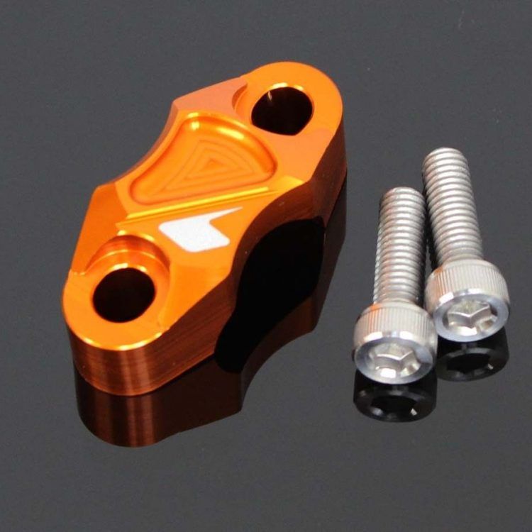 Clutch/brake mount clamp gold, Honda MSX125 GROM