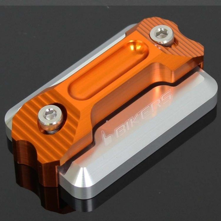 Front brake reservoir cover gold, Honda MSX125 GROM