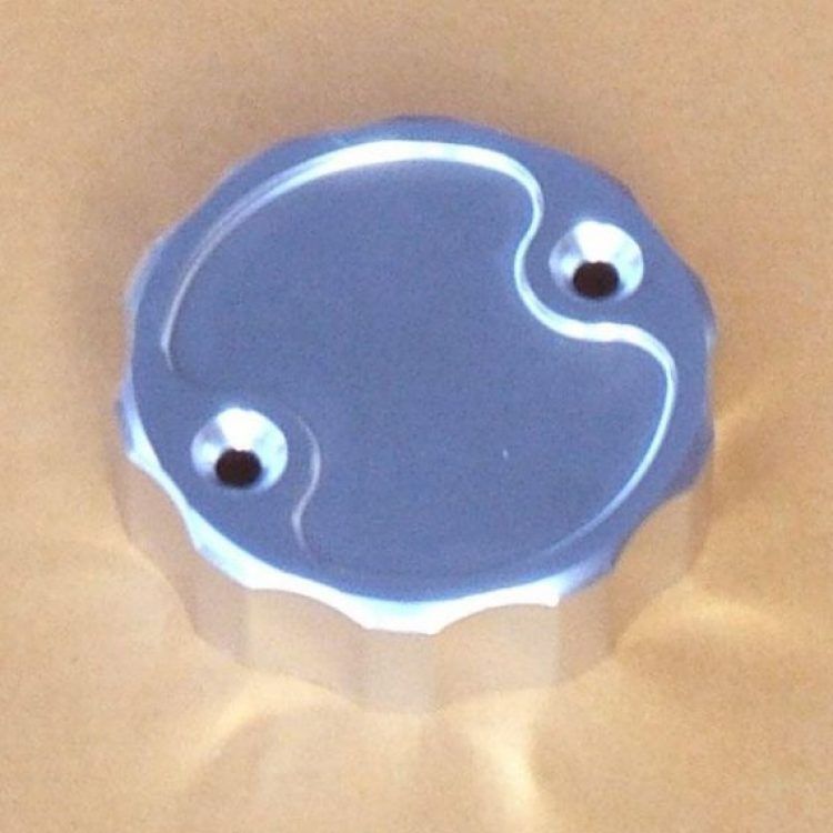 Brakereservoir cap silver, nissin