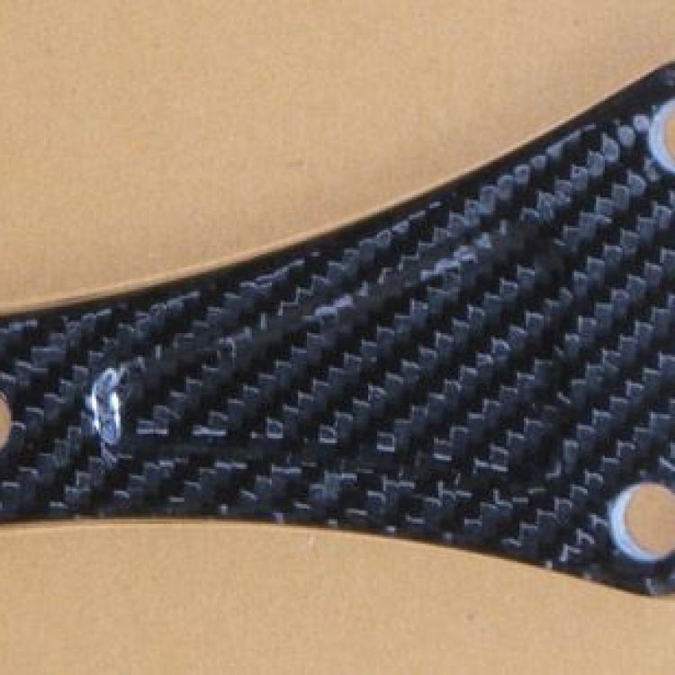 Carbon exhauststay left, Suzuki RGV 250