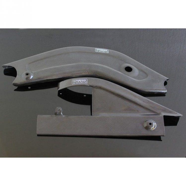 Carbon swing arm cover, Suzuki RGV250 VJ22