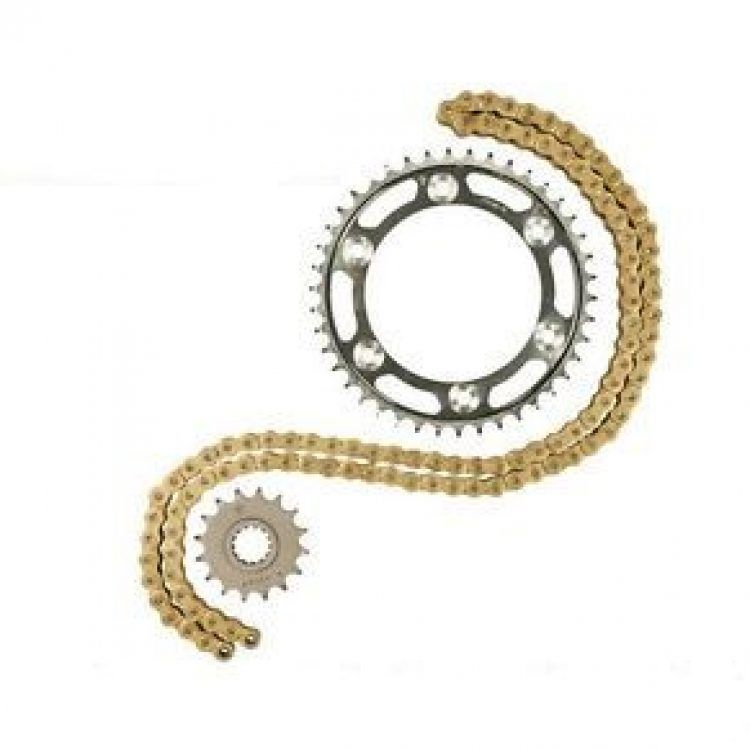 KIT DE ARRASTRE TDR250 ORO RETENES