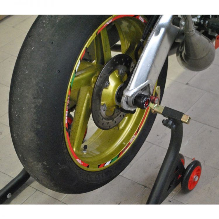KIT MELOTTI DE PROTECCIÓN DEL EJE DE LA RUEDA TRASERA PARA APRILIA RS250