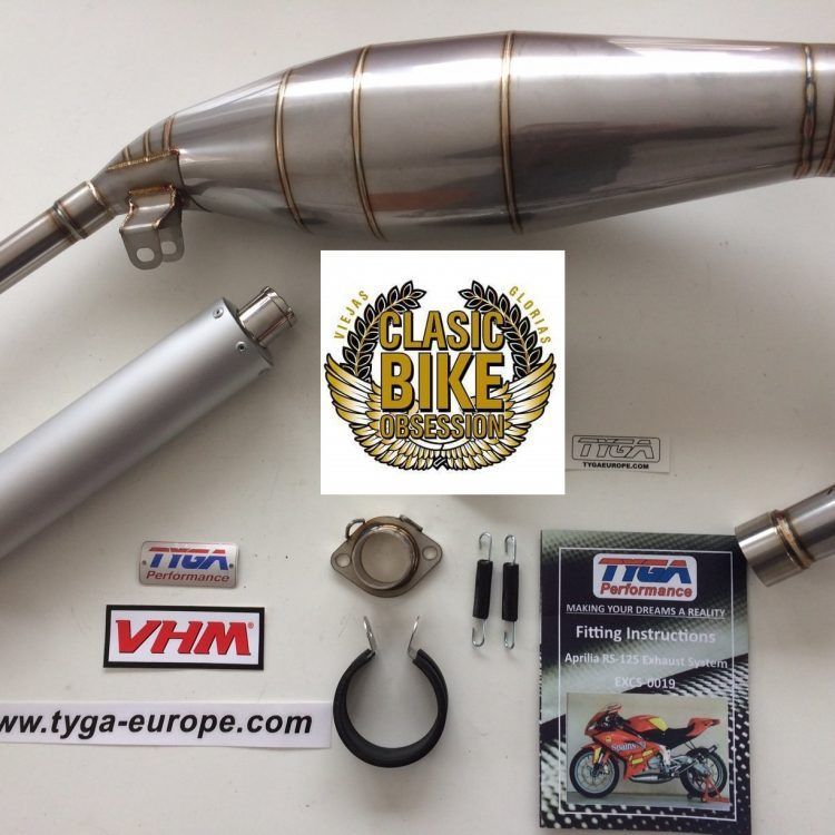 ESCAPE TYGA COMPLETO CARBONO / KEVLAR APRILIA RS125