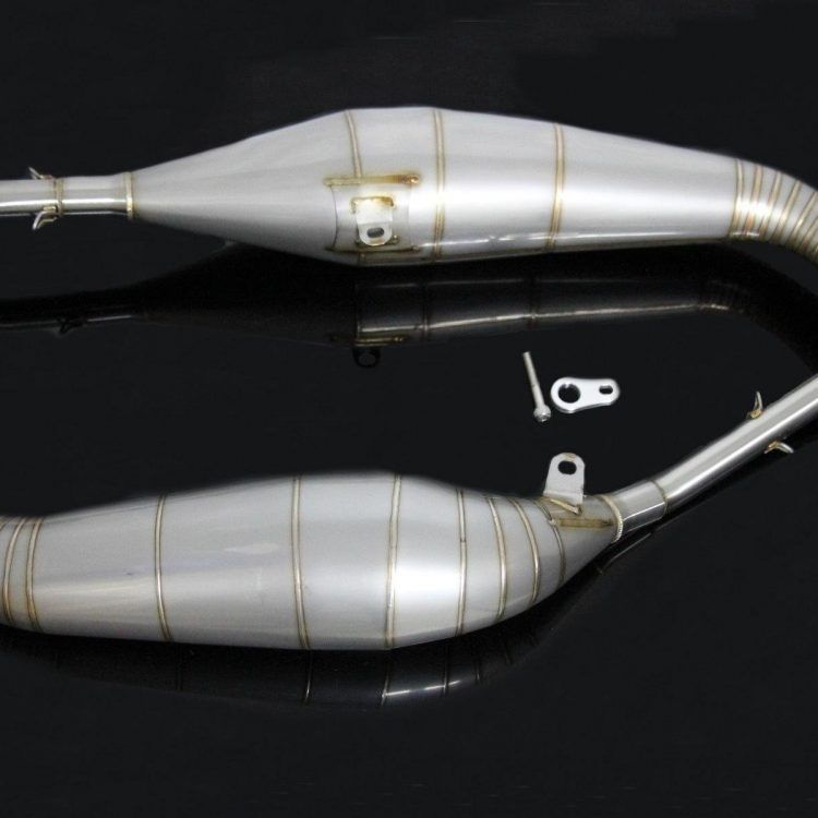 Set, Exhaust chamber Stainless steel, Gp-T Type, Honda RS250R NX5