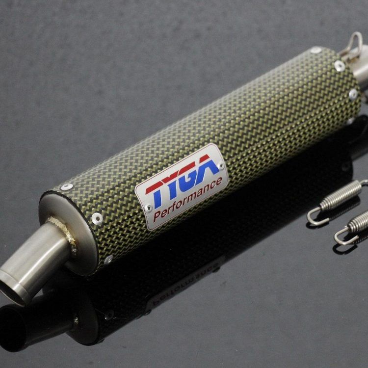 Silencer GP-T, Carbon/kevlar, Two Stroke, Spring Mounted