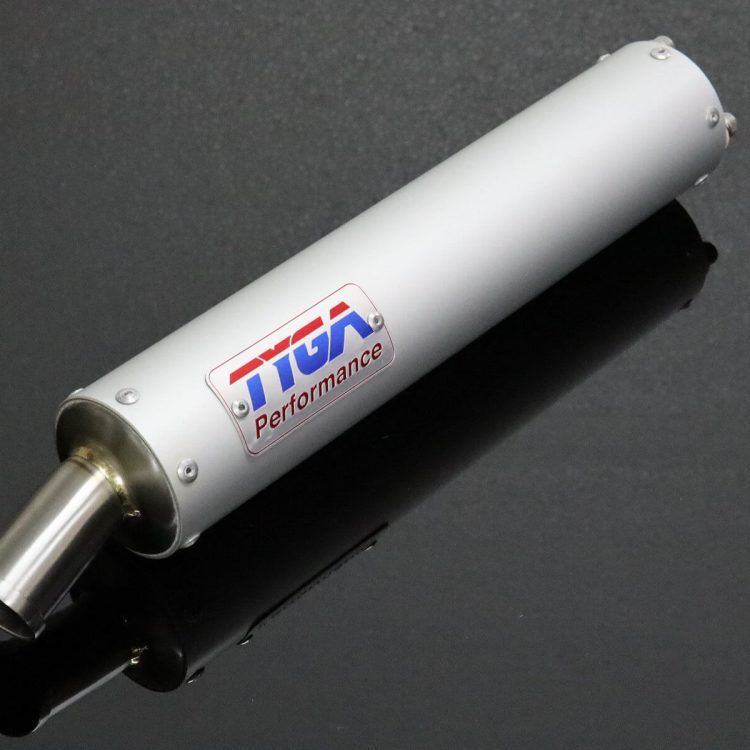 Silencer aluminium Classic , 2 stroke stainless endcap
