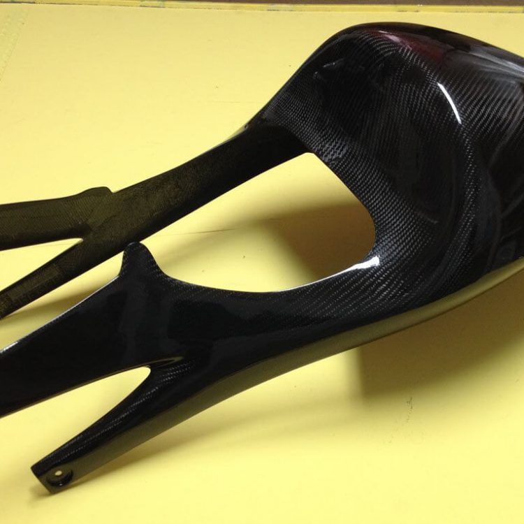 ASIENTO INDIVIDUAL DE CARBONO "FORMA ORIGINAL", APRILIA RS250 MK2