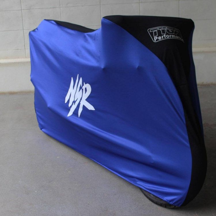 TYGA bike dust cover Blue/Black  "NSR"
