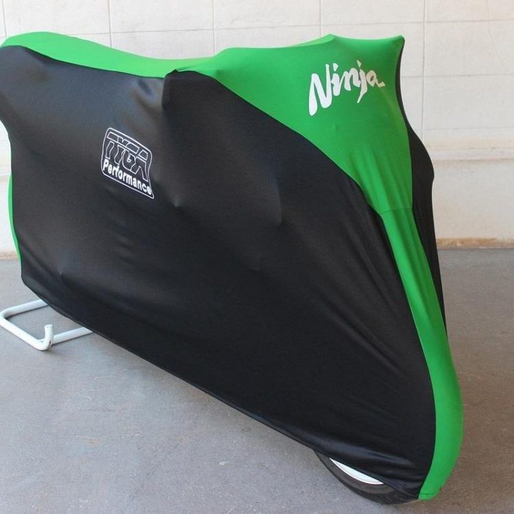 FUNDA MOTO TYGA, VERDE / NEGRO "NINJA"