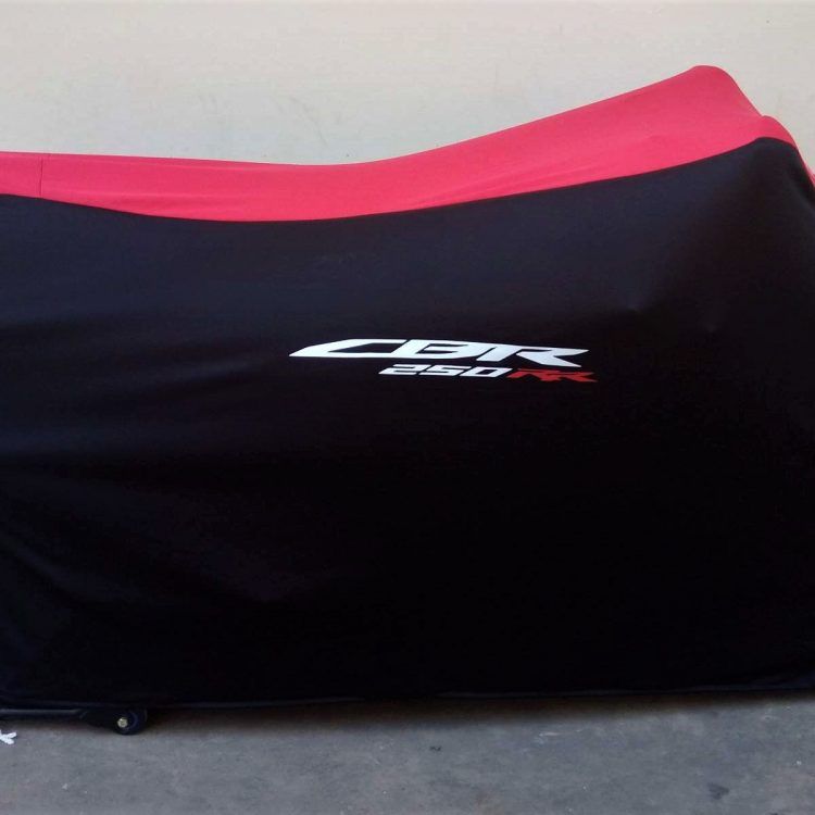 FUNDA MOTO TYGA  NEGRO / ROJO, CBR250