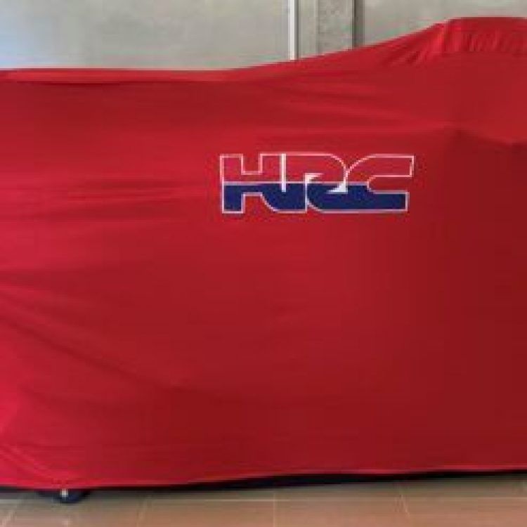 FUNDA MOTO TYGA ROJA RACE , HONDA HRC