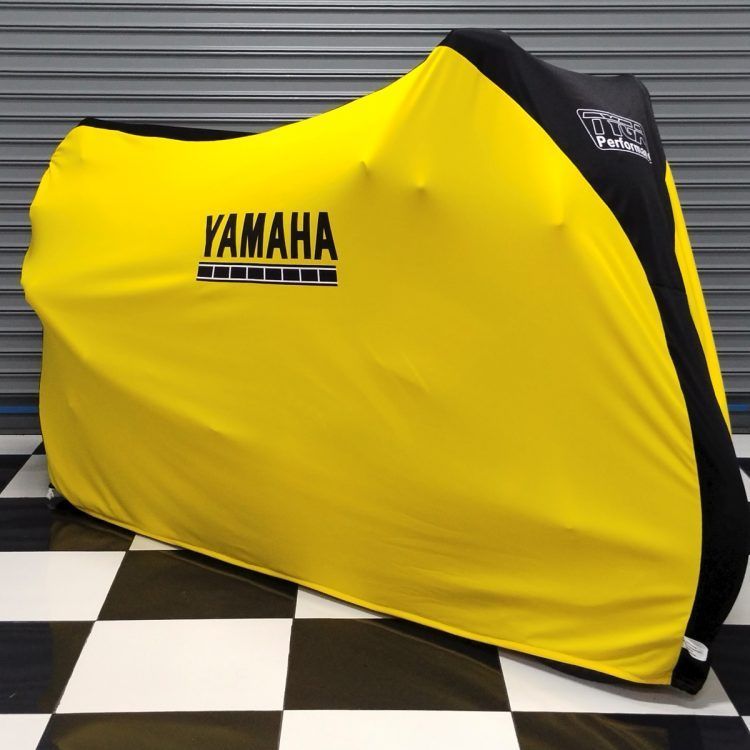 FUNDA MOTO TYGA YAMAHA AMARILLO/NEGRO