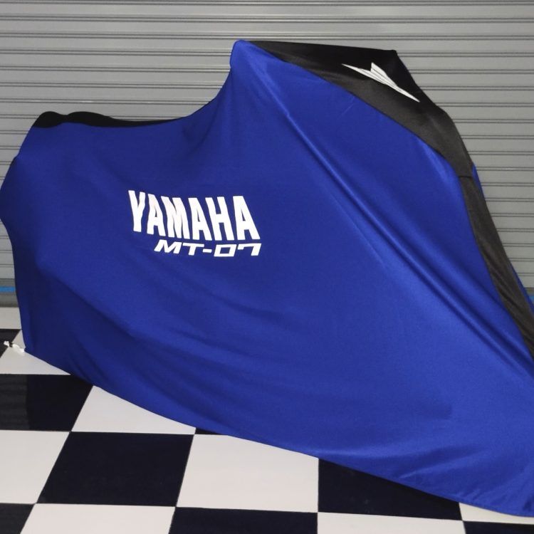 FUNDA MOTO TYGA YAMAHA MT07 AZUL/NEGRO