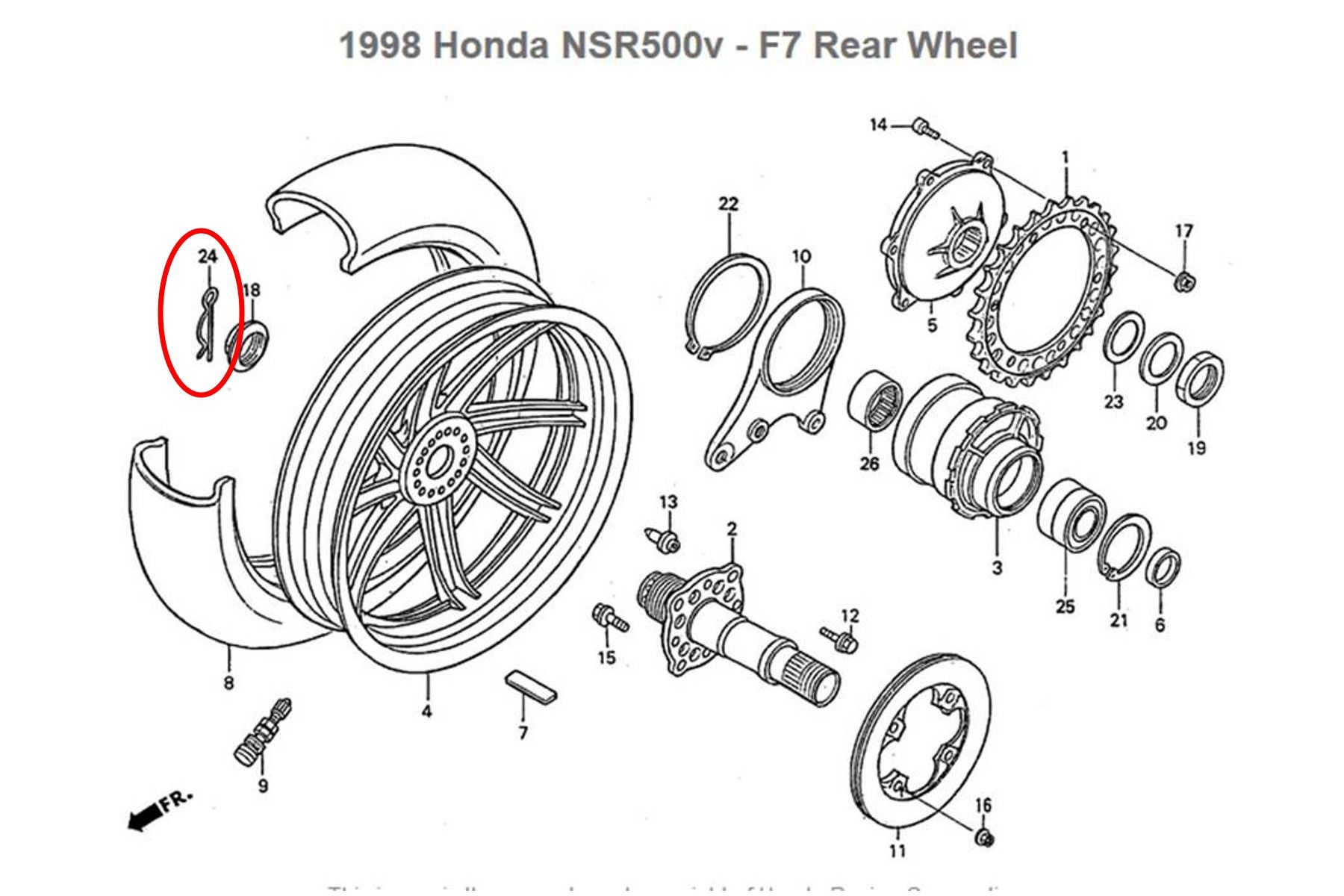 Clip R de 42 mm, estilo HRC - Imagen 3