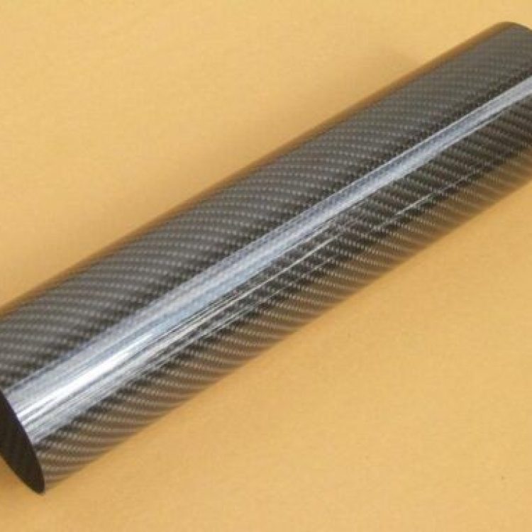 Tube, Carbon, Round, 87.5mm x 330mm)