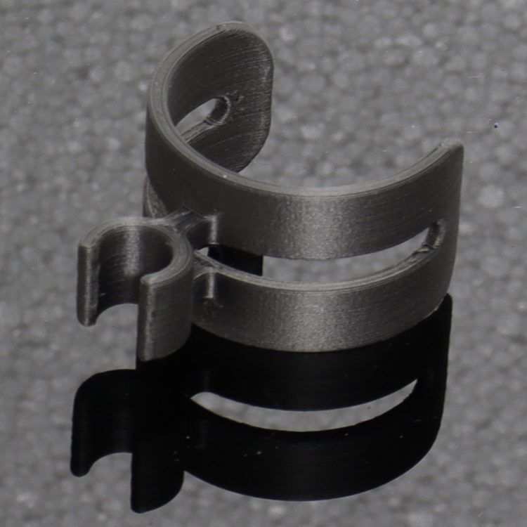 Soporte para botella de válvula de escape (montaje en tubo redondo de 1/2″),